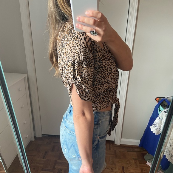 Leopard print top - Picture 3 of 4